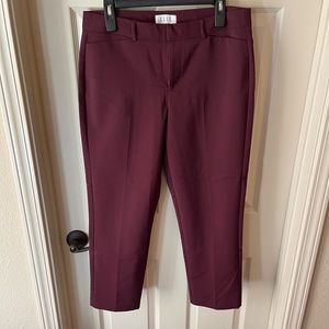 Maroon dress pants